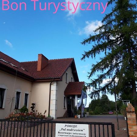 Pensjonat Agroturystyczny Pod Modrzewiem Bed & Breakfast Florczaki ภายนอก รูปภาพ